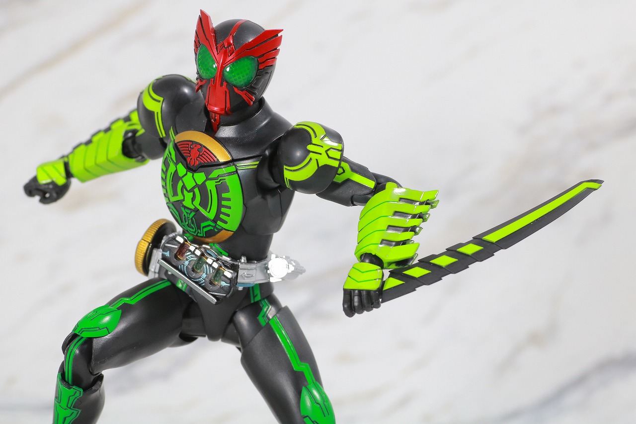 S.H.フィギュアーツ　仮面ライダーオーズ　ガタキリバコンボ　真骨彫製法　レビュー　アクション　タカキリバ