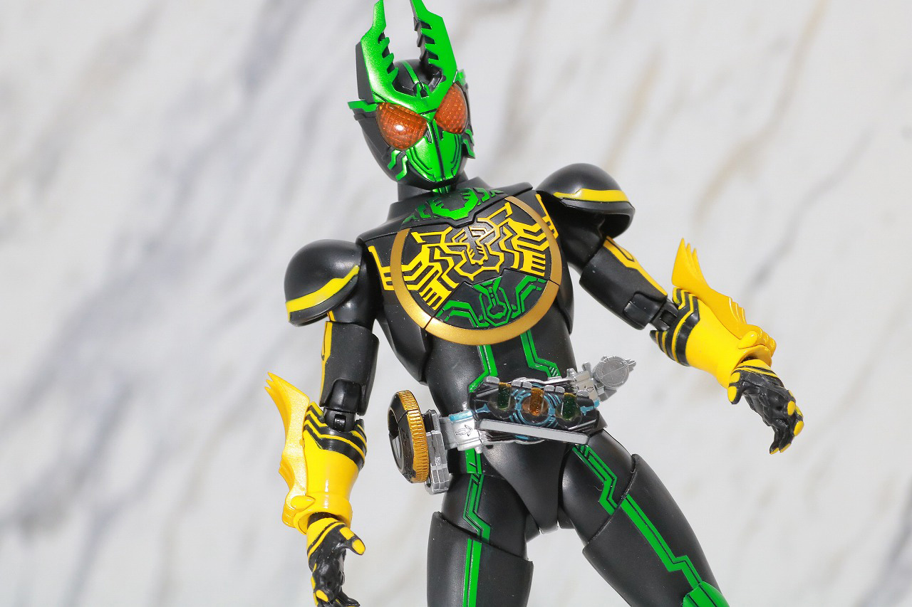 S.H.フィギュアーツ　仮面ライダーオーズ　ガタキリバコンボ　真骨彫製法　レビュー　アクション　ガタトラバ