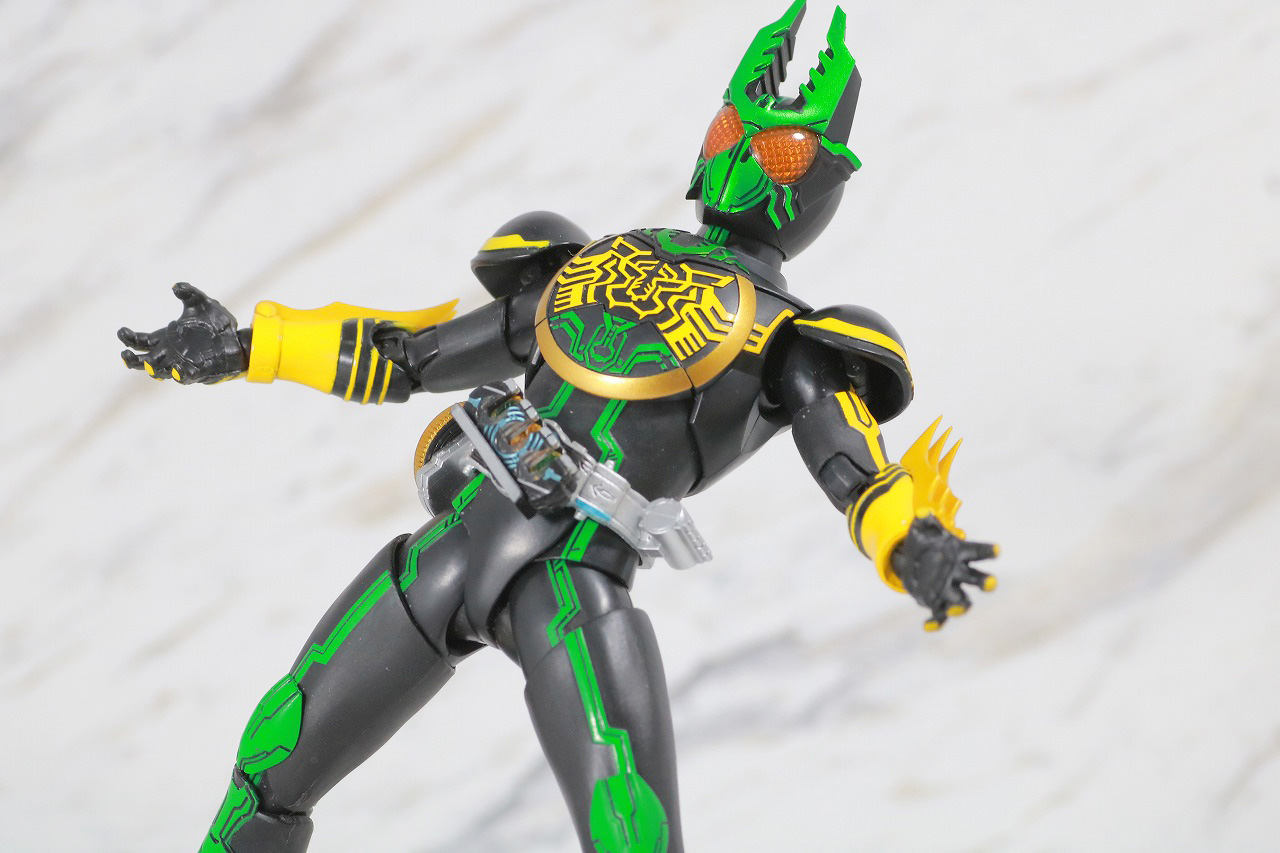 S.H.フィギュアーツ　仮面ライダーオーズ　ガタキリバコンボ　真骨彫製法　レビュー　アクション　ガタトラバ