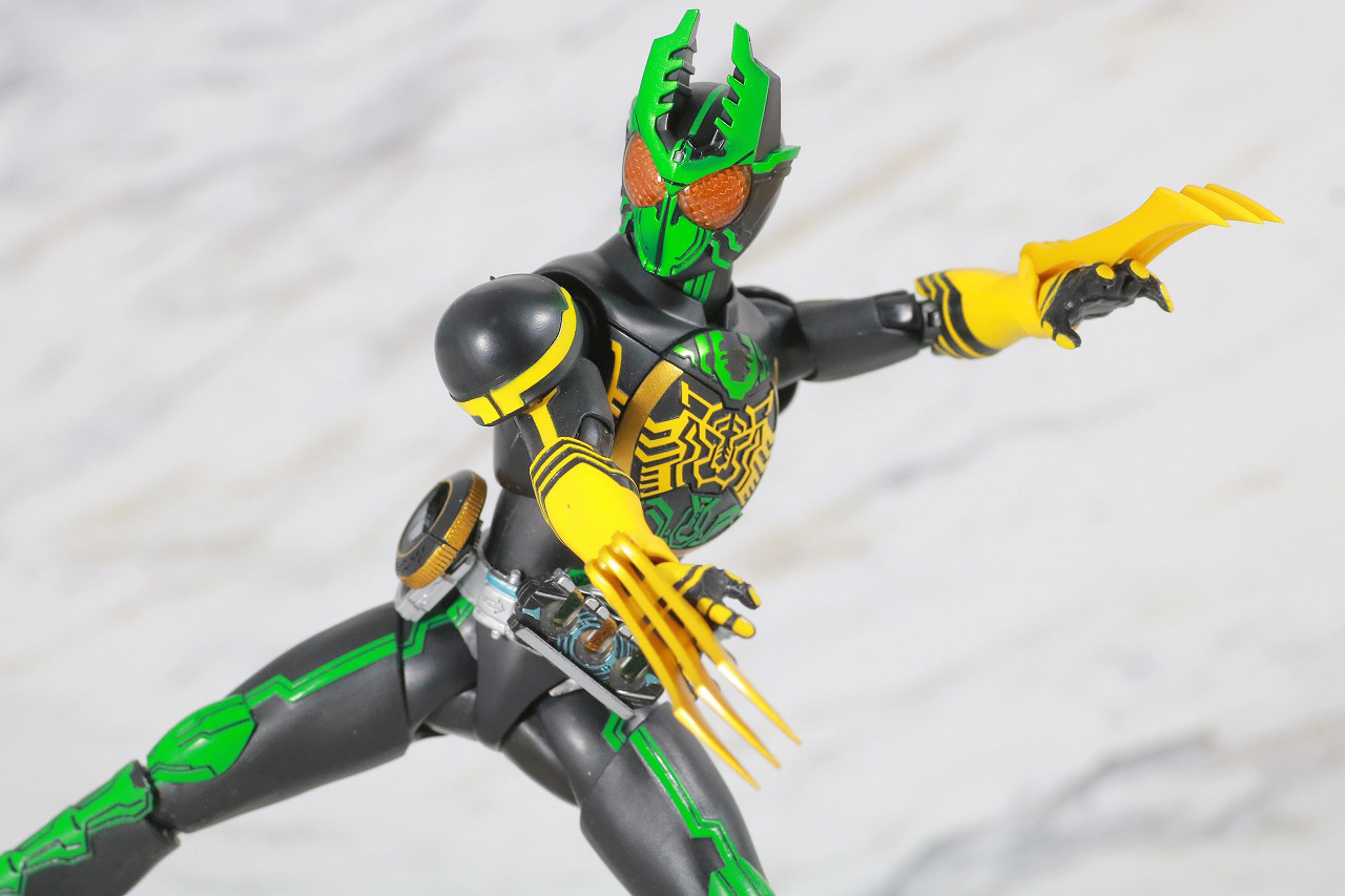 S.H.フィギュアーツ　仮面ライダーオーズ　ガタキリバコンボ　真骨彫製法　レビュー　アクション　ガタトラバ