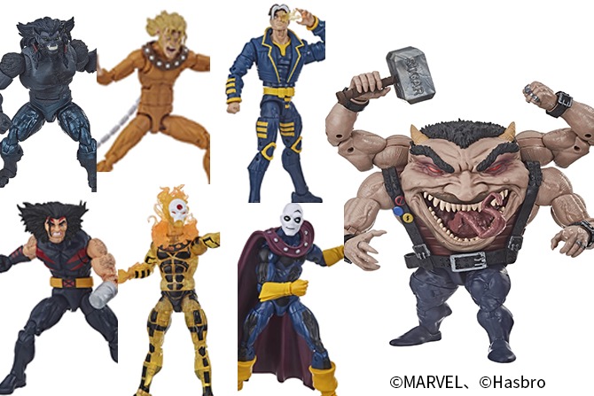 マーベルレジェンド新作！『X-MEN：エイジ・オブ・アポカリプス』アソート公開！ビルドフィギュアにはシュガーマン！