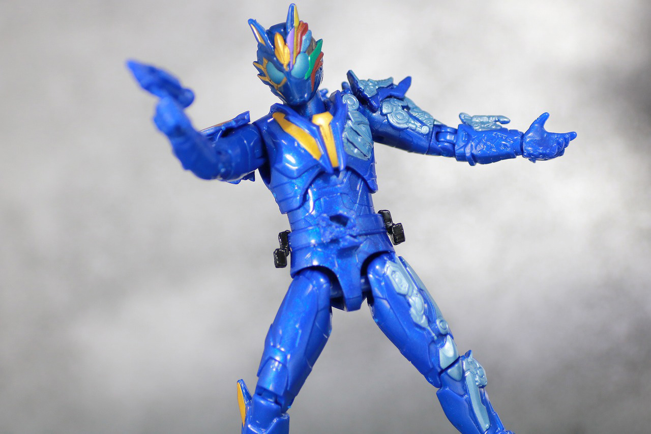 RKF　RIDER KICK'S FIGURE　仮面ライダーランペイジバルカン　レビュー　アクション