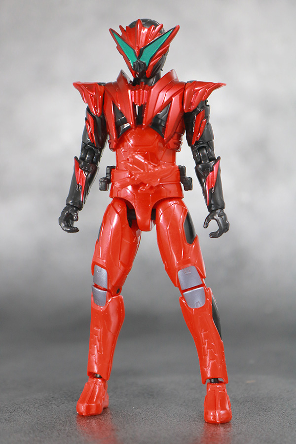 RKF　RIDER KICK'S FIGURE　仮面ライダー迅　バーニングファルコン　レビュー　全身