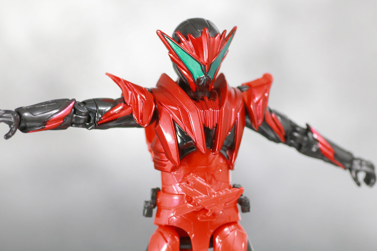 RKF　RIDER KICK'S FIGURE　仮面ライダー迅　バーニングファルコン　レビュー　可動範囲