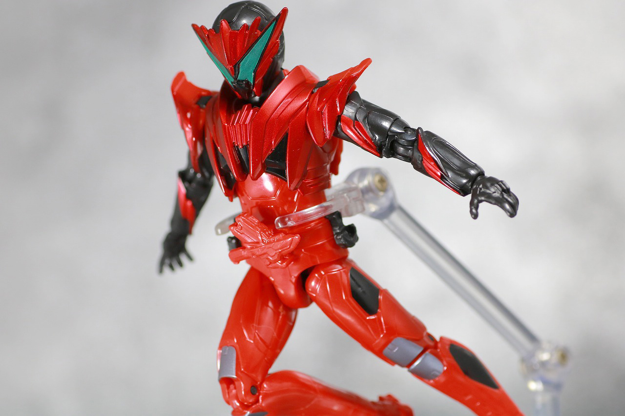 RKF　RIDER KICK'S FIGURE　仮面ライダー迅　バーニングファルコン　レビュー　アクション