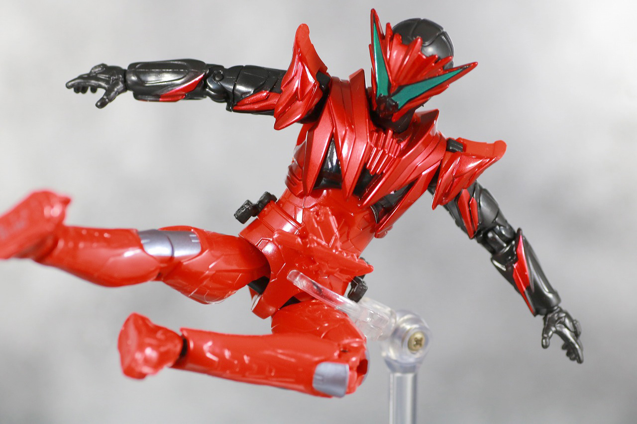 RKF　RIDER KICK'S FIGURE　仮面ライダー迅　バーニングファルコン　レビュー　アクション