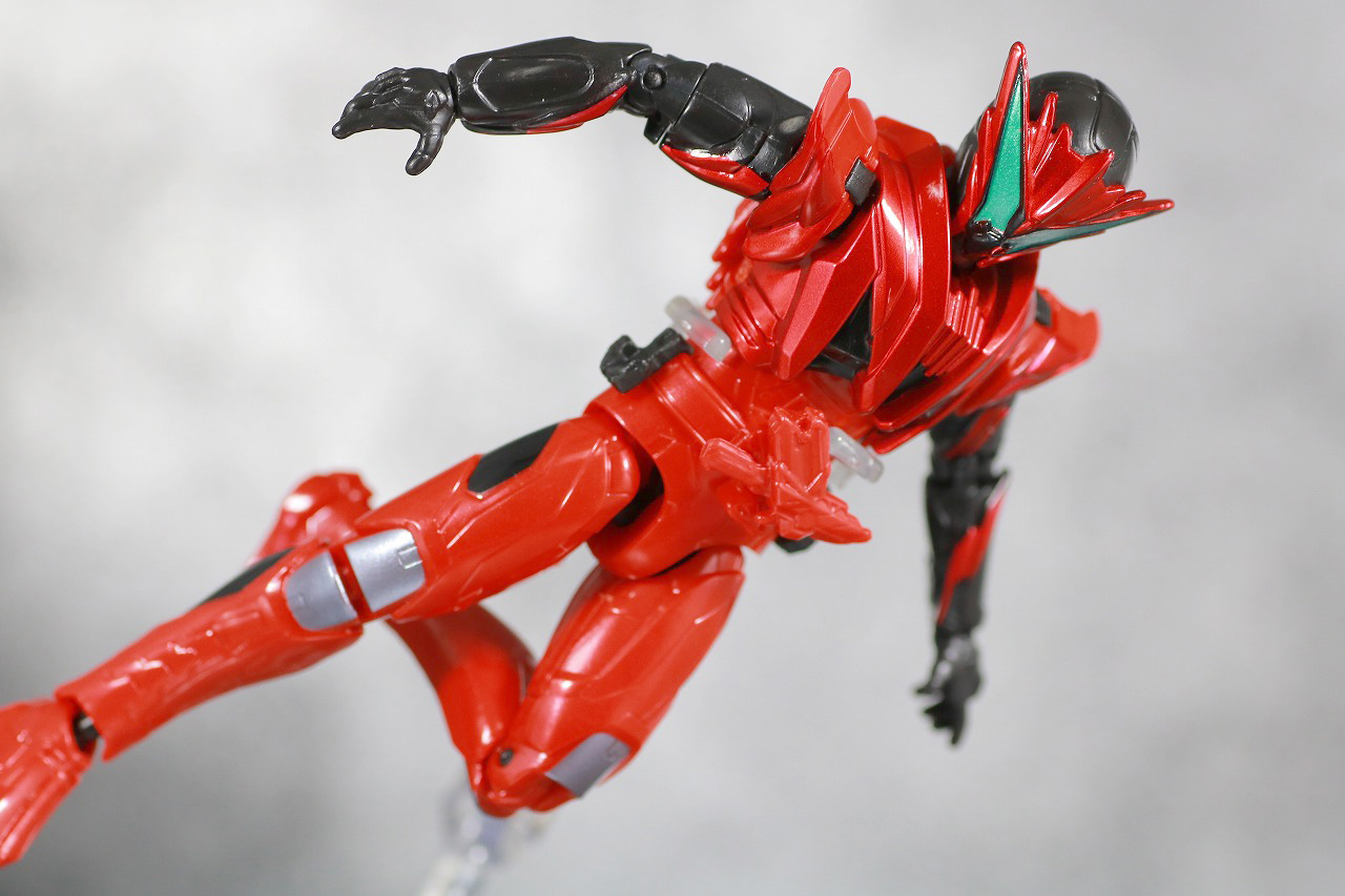 RKF　RIDER KICK'S FIGURE　仮面ライダー迅　バーニングファルコン　レビュー　アクション