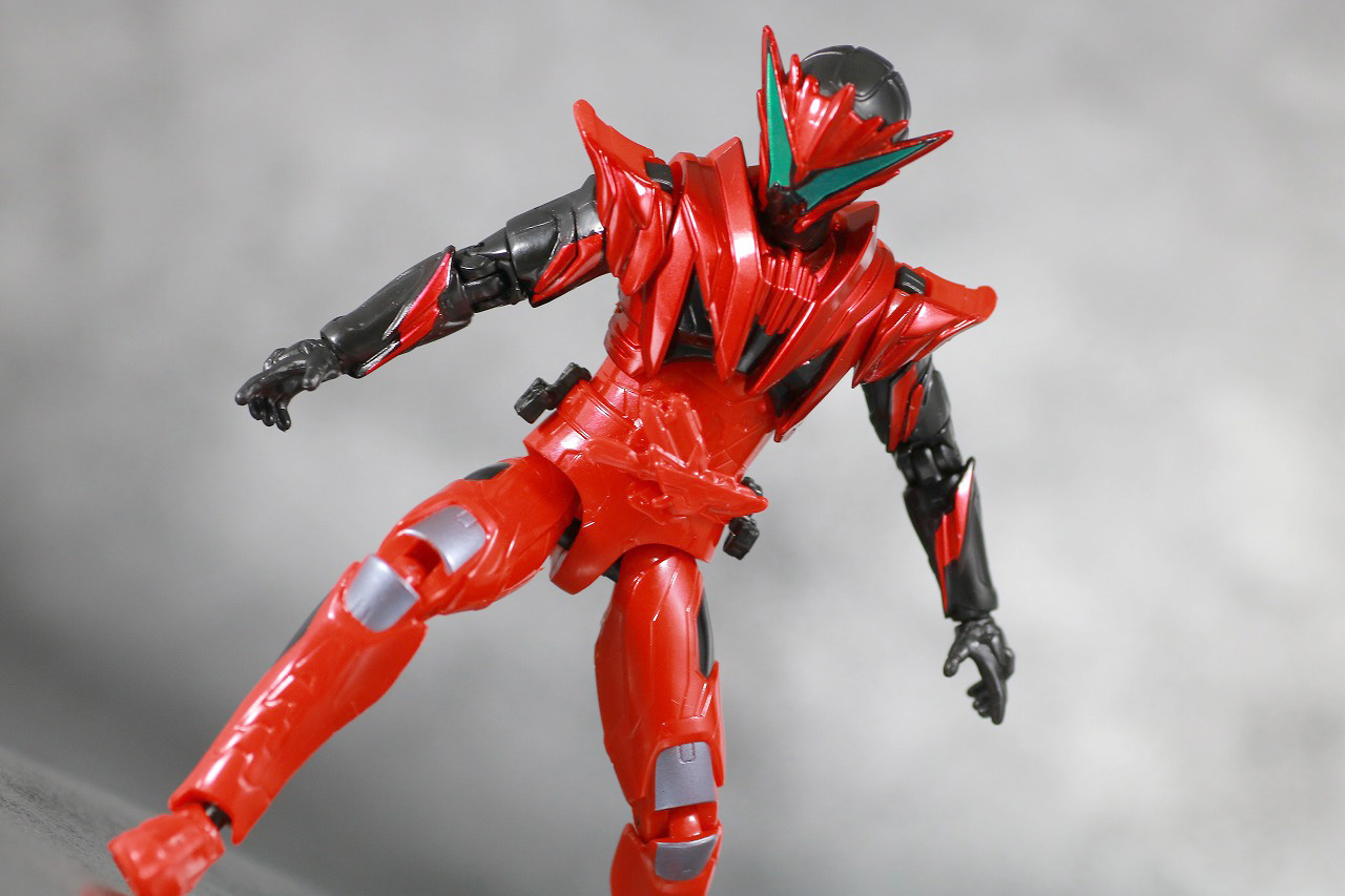 RKF　RIDER KICK'S FIGURE　仮面ライダー迅　バーニングファルコン　レビュー　アクション