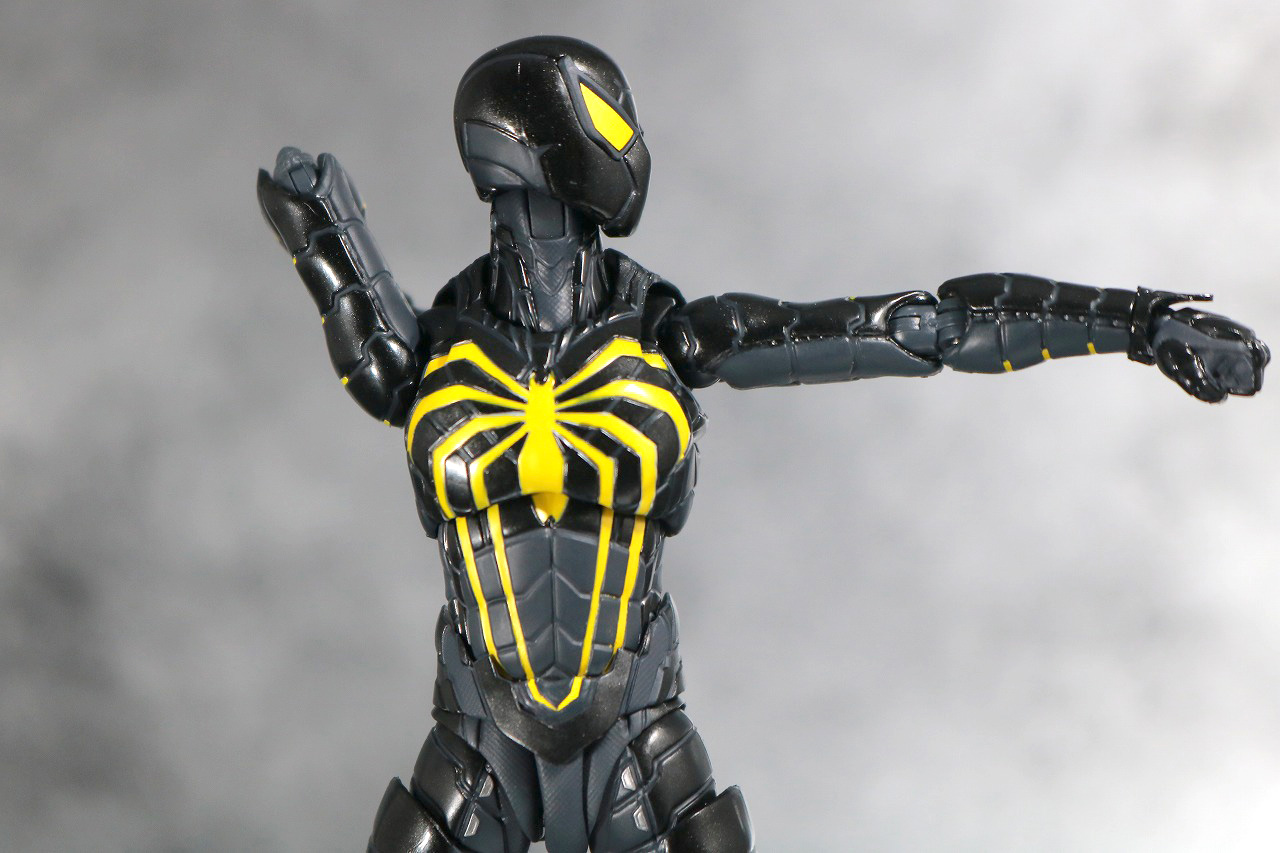 S.H.フィギュアーツ　スパイダーマン　アンチオック・スーツ　レビュー　可動範囲