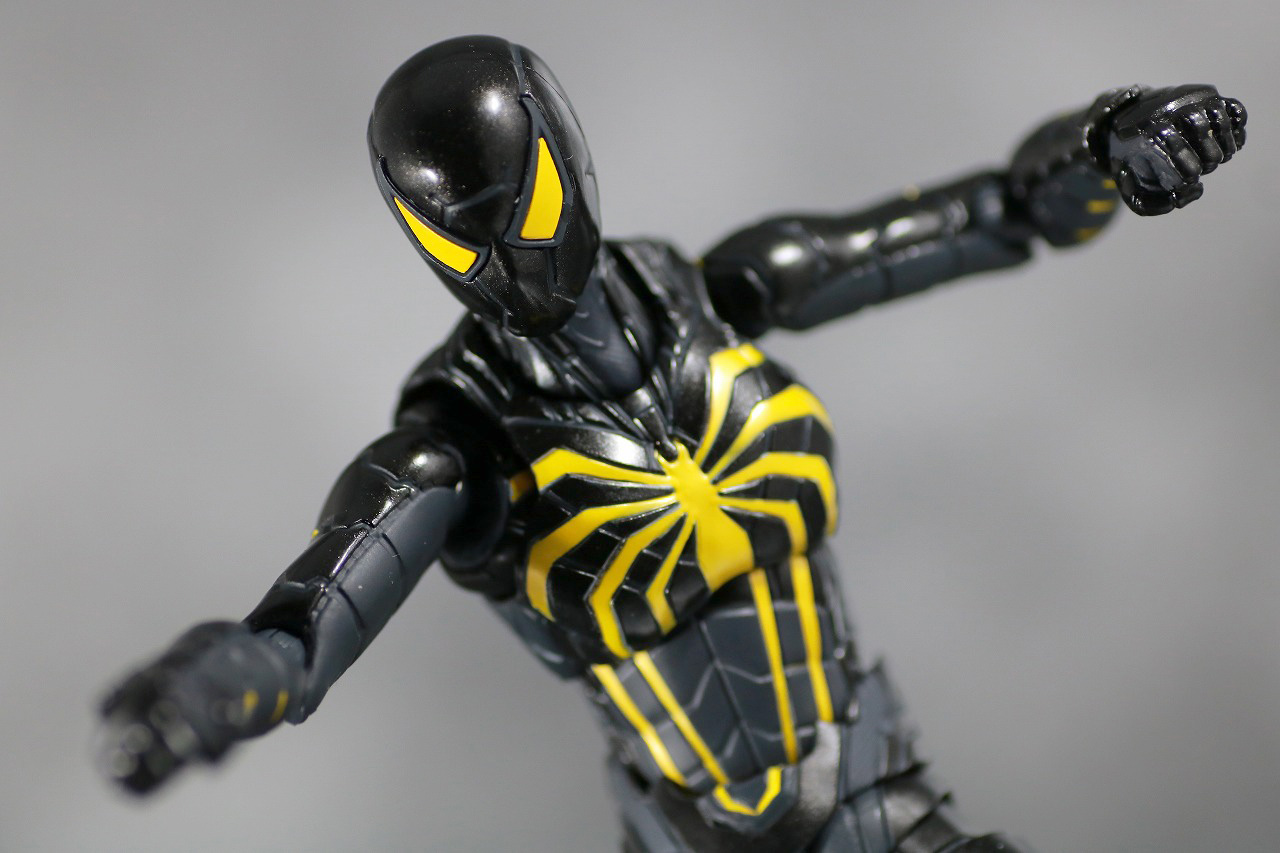 S.H.フィギュアーツ　スパイダーマン　アンチオック・スーツ　レビュー　アクション