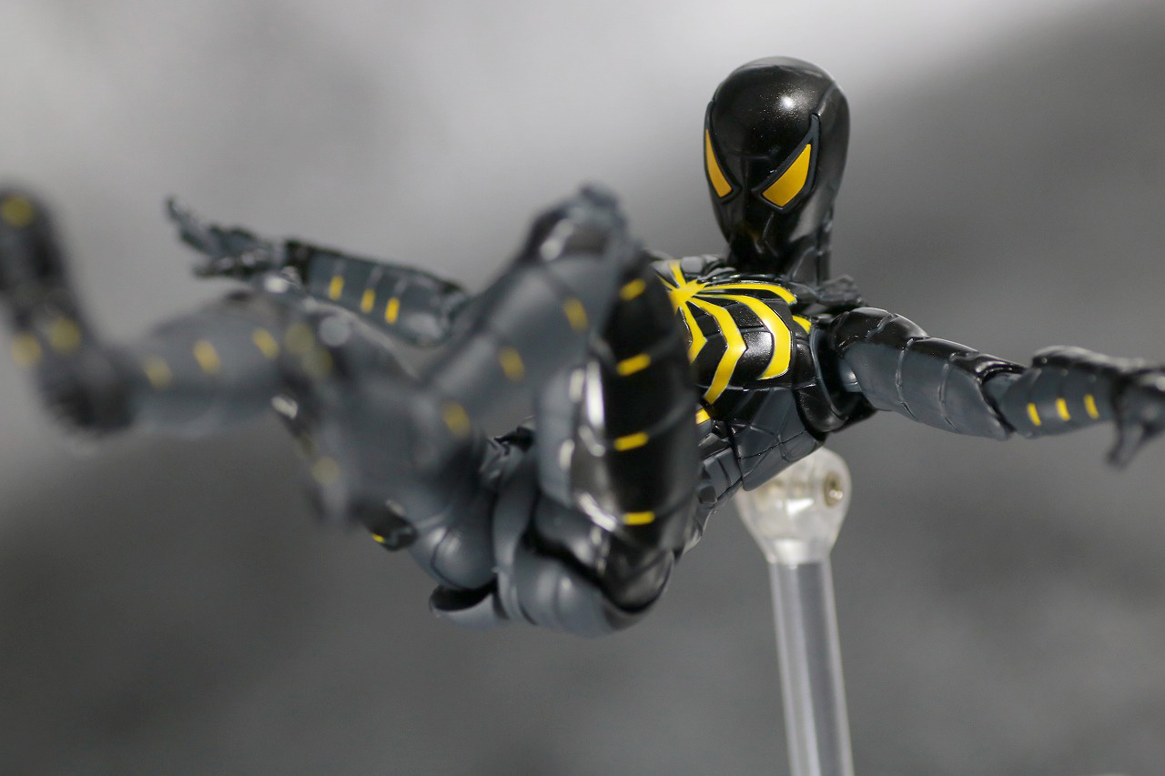 S.H.フィギュアーツ　スパイダーマン　アンチオック・スーツ　レビュー　アクション