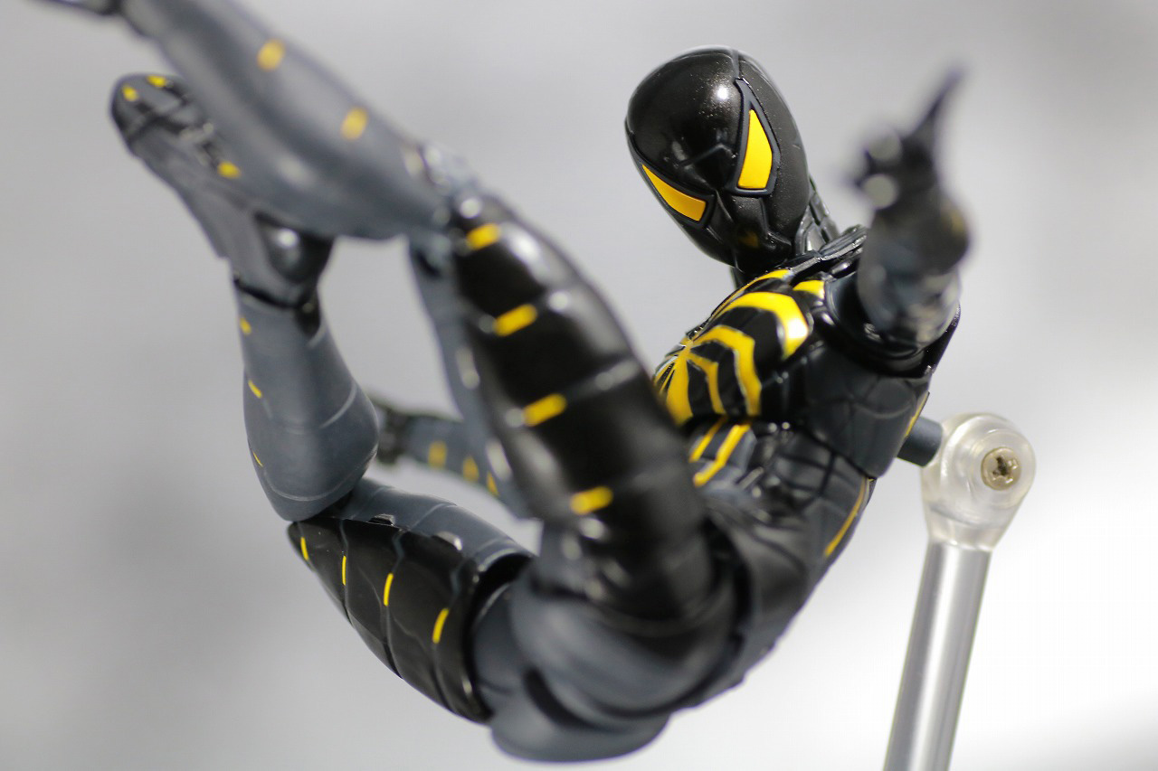 S.H.フィギュアーツ　スパイダーマン　アンチオック・スーツ　レビュー　アクション