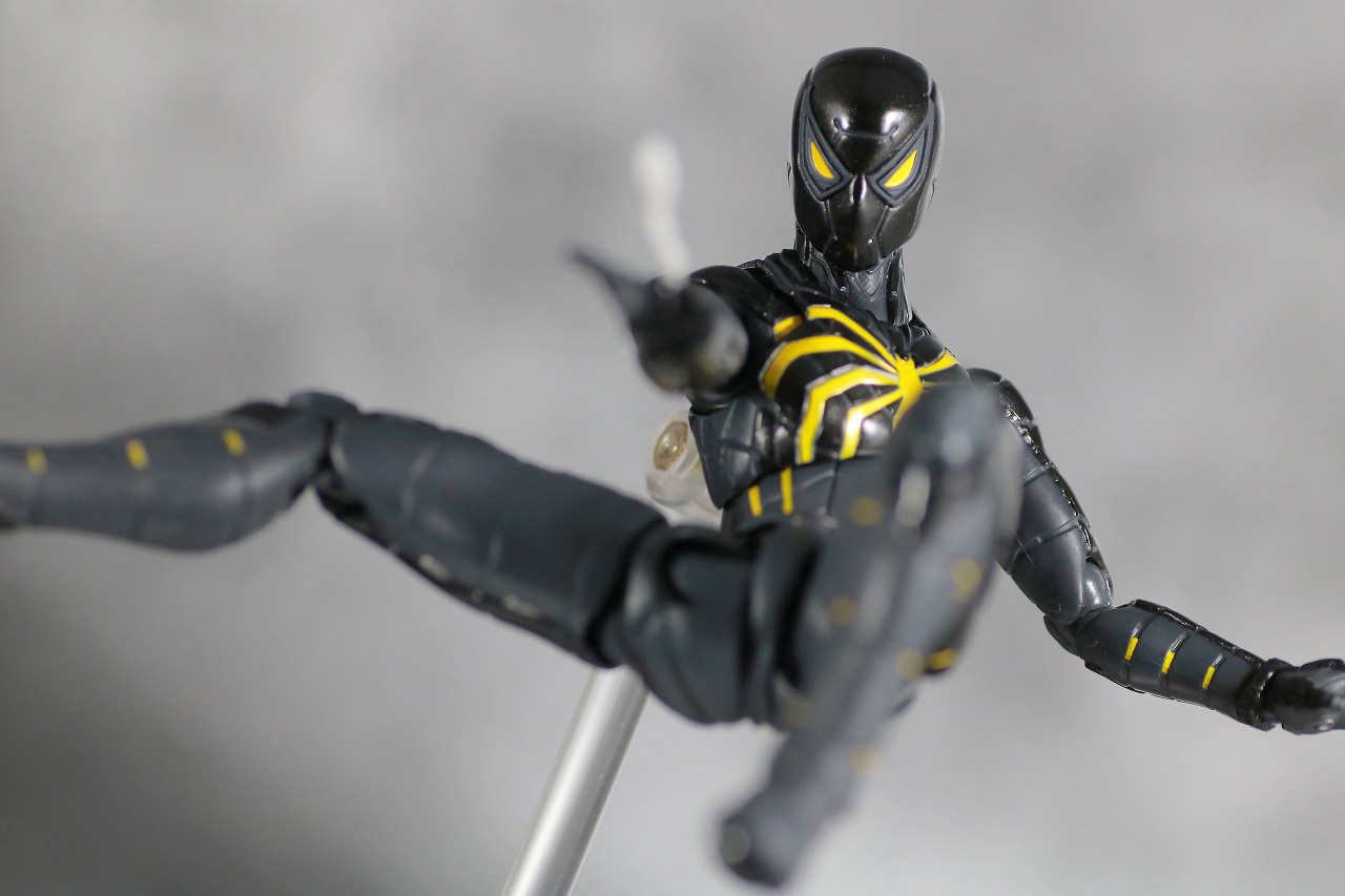 S.H.フィギュアーツ　スパイダーマン　アンチオック・スーツ　レビュー　アクション