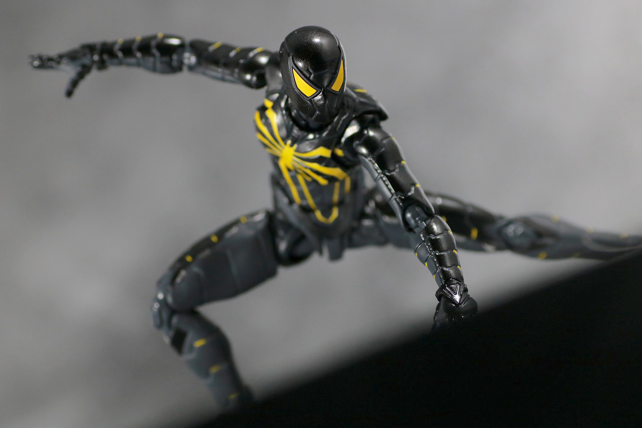 S.H.フィギュアーツ　スパイダーマン　アンチオック・スーツ　レビュー　アクション