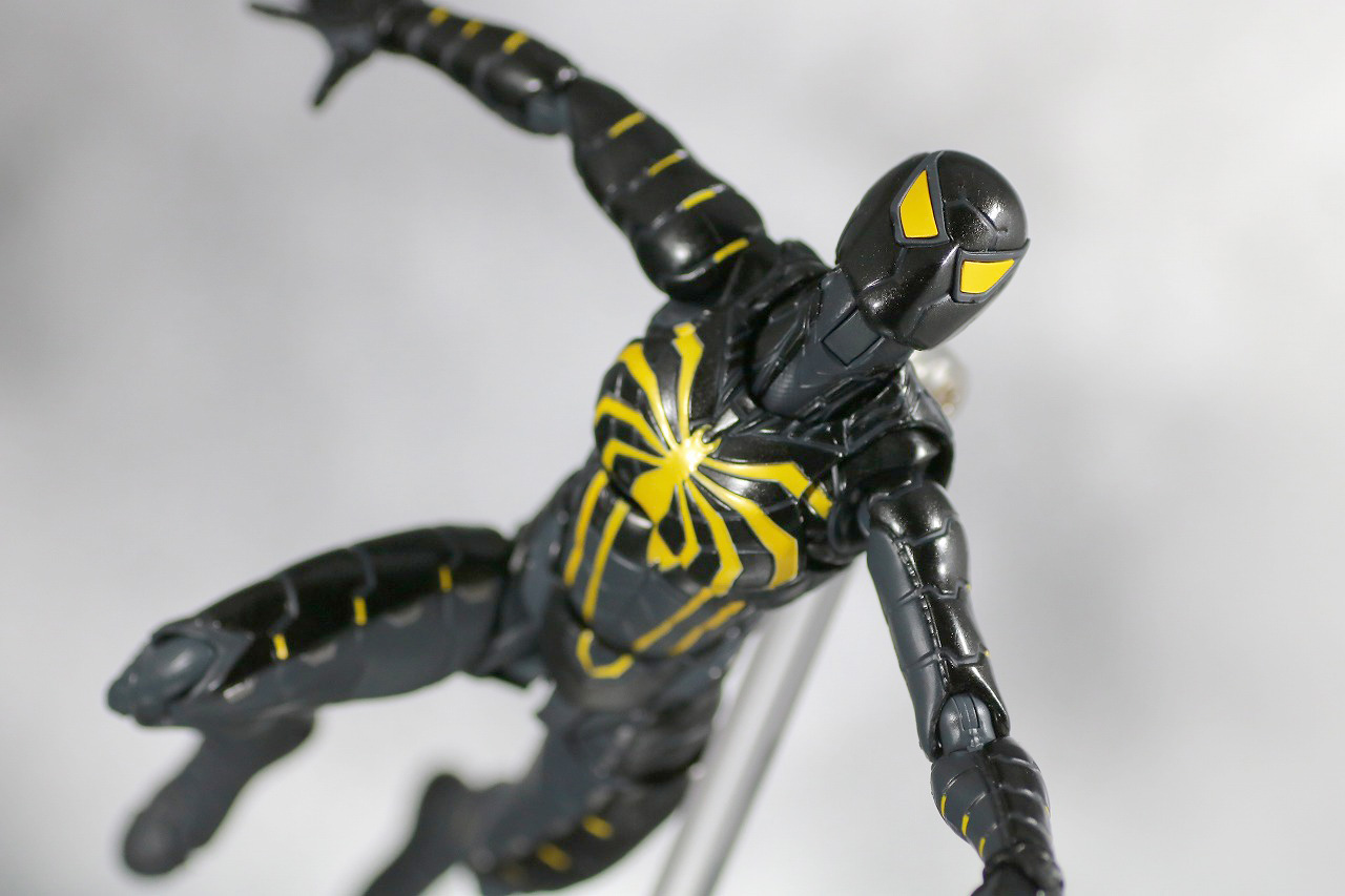 S.H.フィギュアーツ　スパイダーマン　アンチオック・スーツ　レビュー　アクション