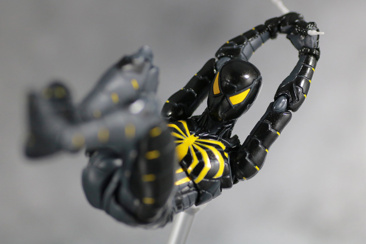 S.H.フィギュアーツ　スパイダーマン　アンチオック・スーツ　レビュー　アクション