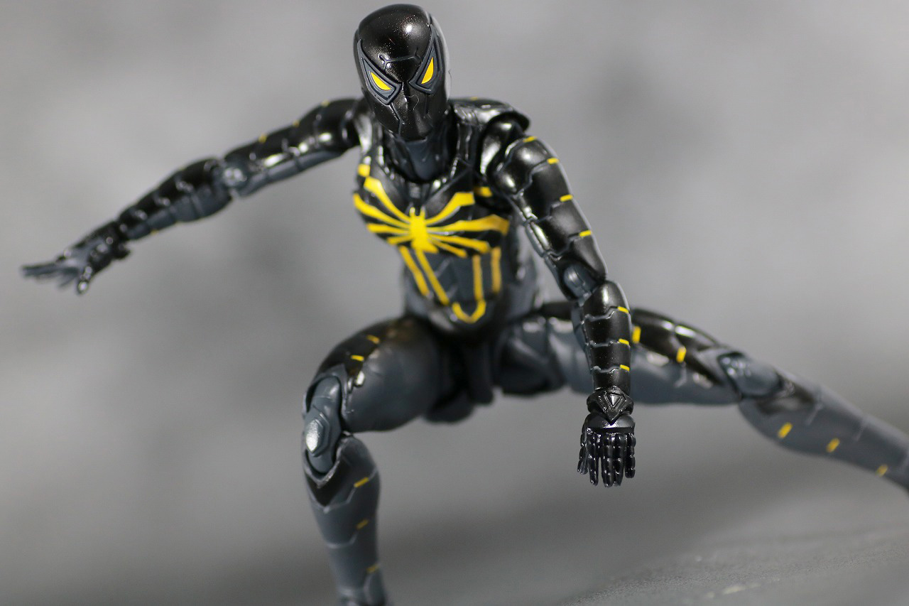 S.H.フィギュアーツ　スパイダーマン　アンチオック・スーツ　レビュー　アクション