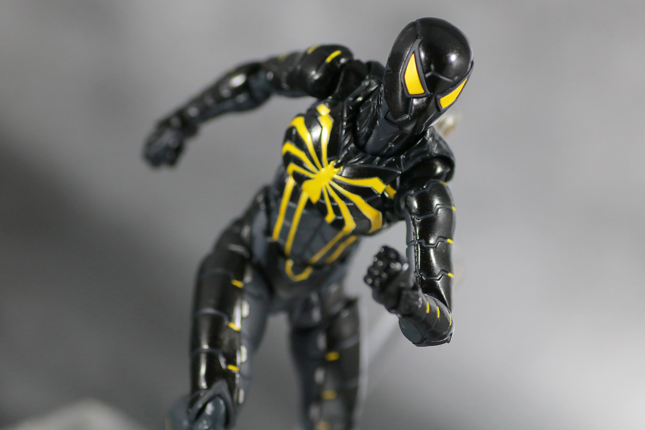 S.H.フィギュアーツ　スパイダーマン　アンチオック・スーツ　レビュー　アクション