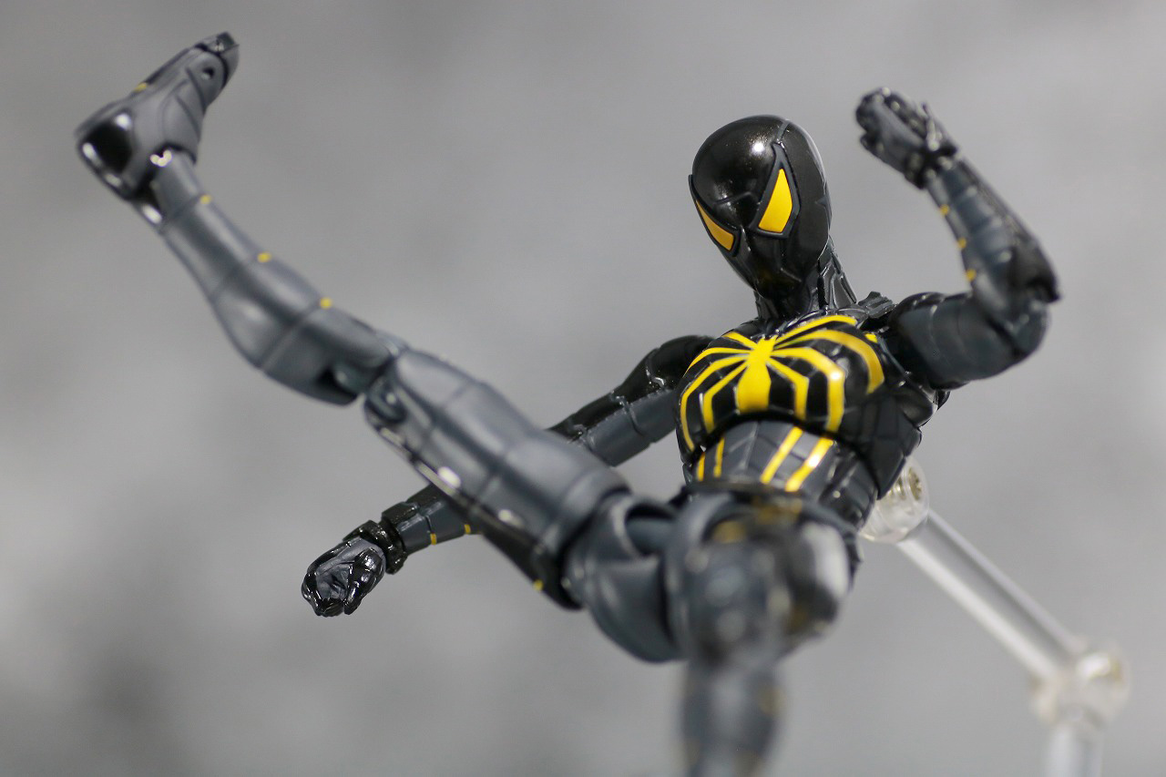 S.H.フィギュアーツ　スパイダーマン　アンチオック・スーツ　レビュー　アクション