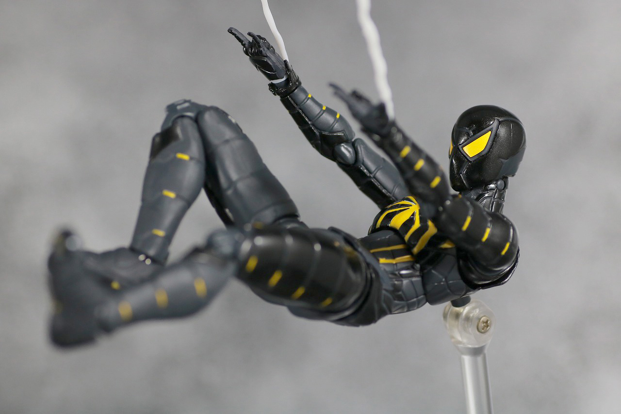 S.H.フィギュアーツ　スパイダーマン　アンチオック・スーツ　レビュー　アクション