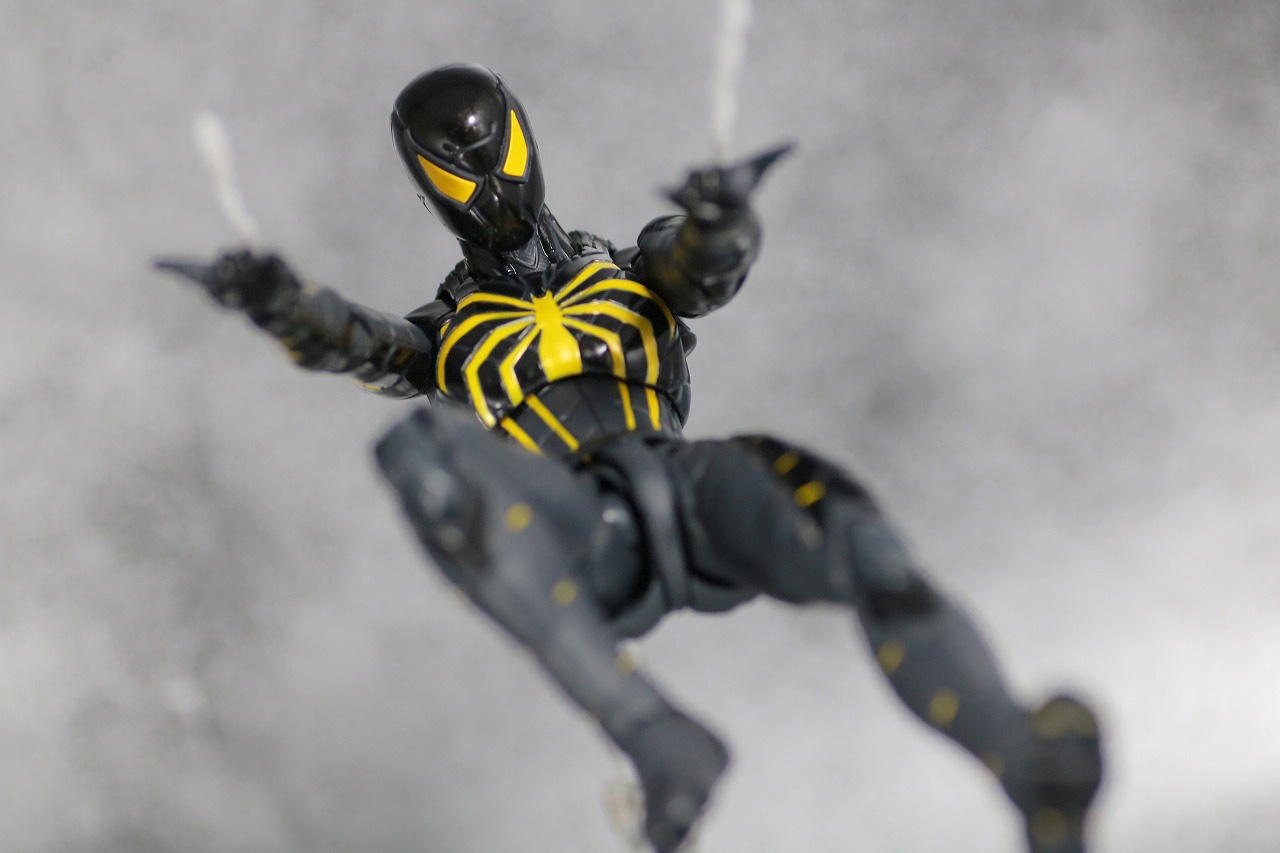 S.H.フィギュアーツ　スパイダーマン　アンチオック・スーツ　レビュー　アクション