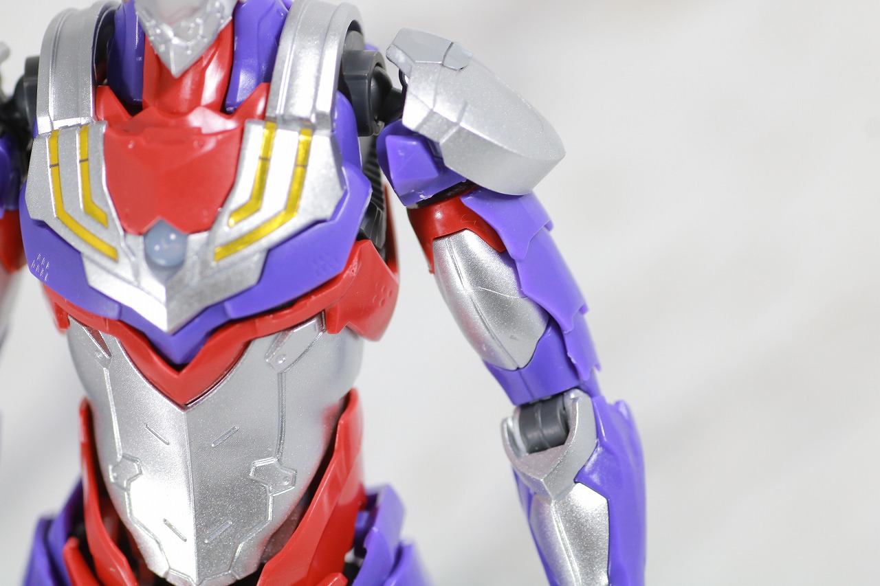 Figure-rise Standard　ULTRAMAN SUIT TIGA　ウルトラマンティガ　レビュー　全身