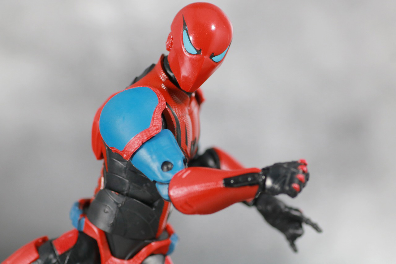 マーベルレジェンド　スパイダー・アーマー　MK Ⅲ　レビュー　アクション