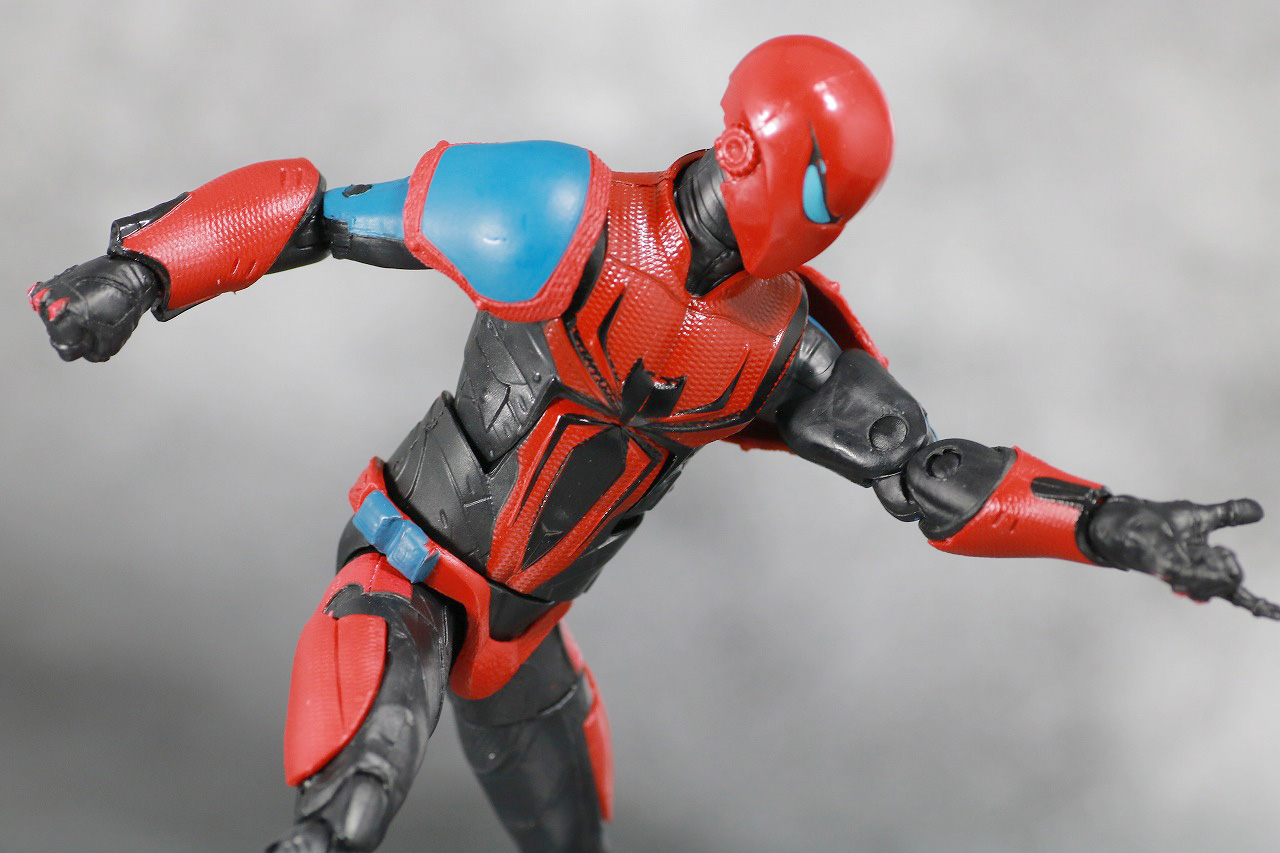 マーベルレジェンド　スパイダー・アーマー　MK Ⅲ　レビュー　アクション