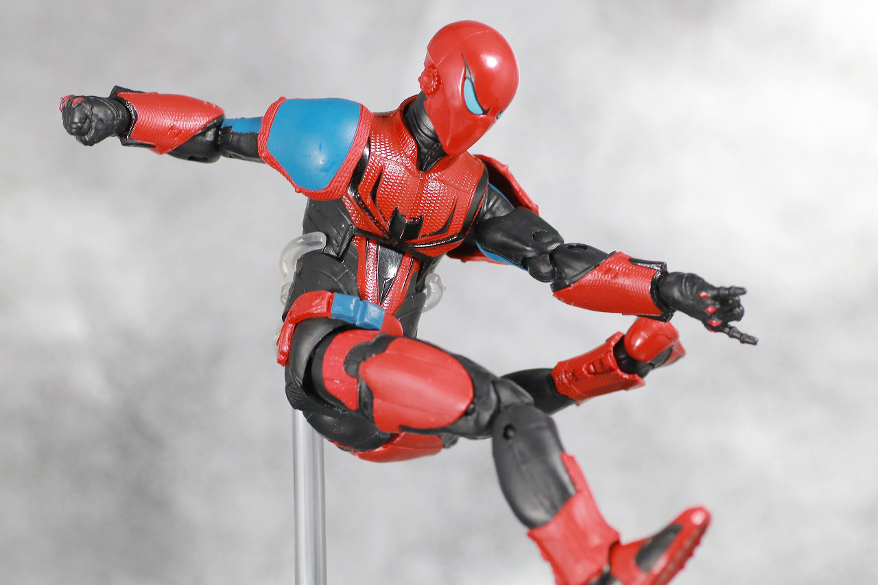 マーベルレジェンド　スパイダー・アーマー　MK Ⅲ　レビュー　アクション