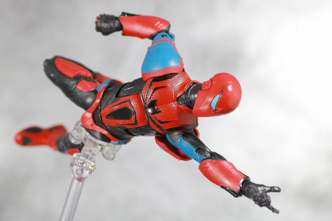 マーベルレジェンド　スパイダー・アーマー　MK Ⅲ　レビュー　アクション