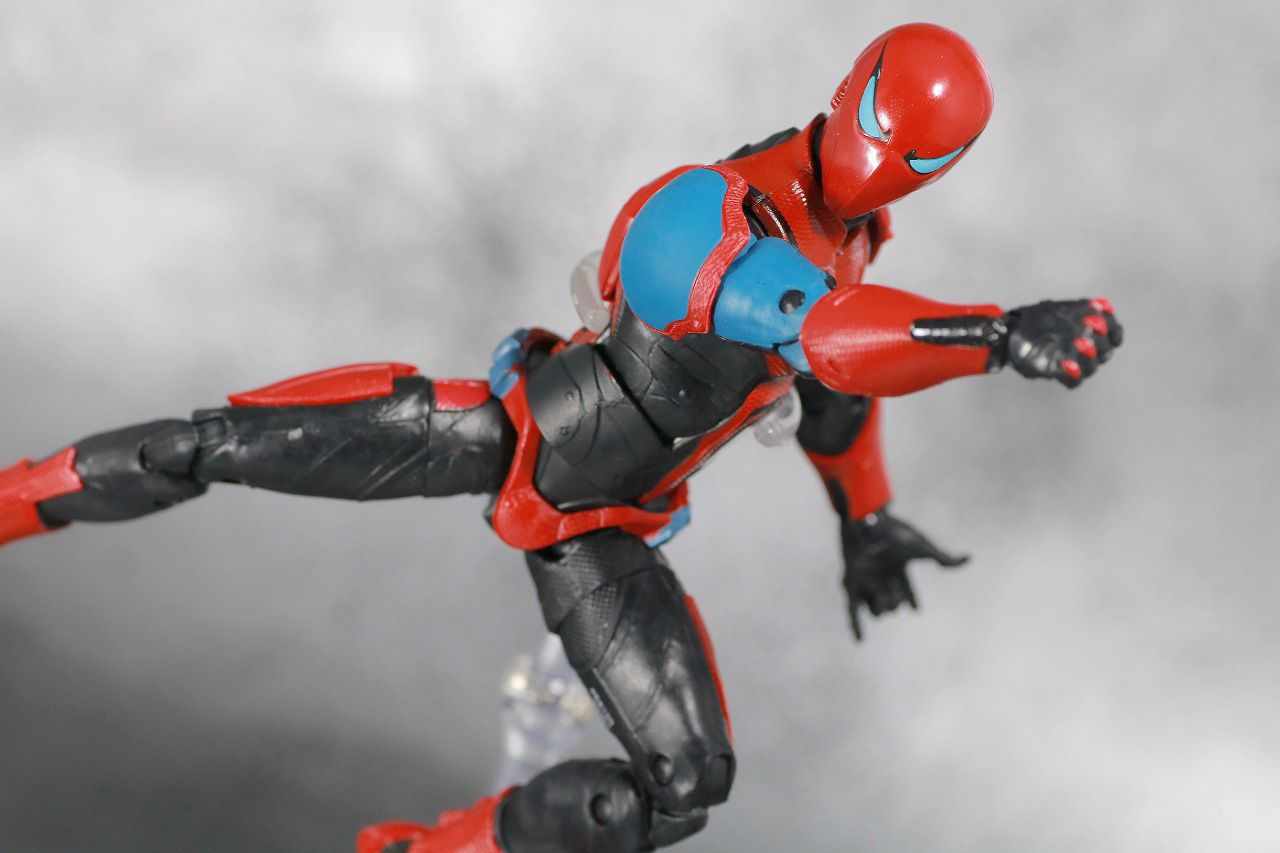 マーベルレジェンド　スパイダー・アーマー　MK Ⅲ　レビュー　アクション