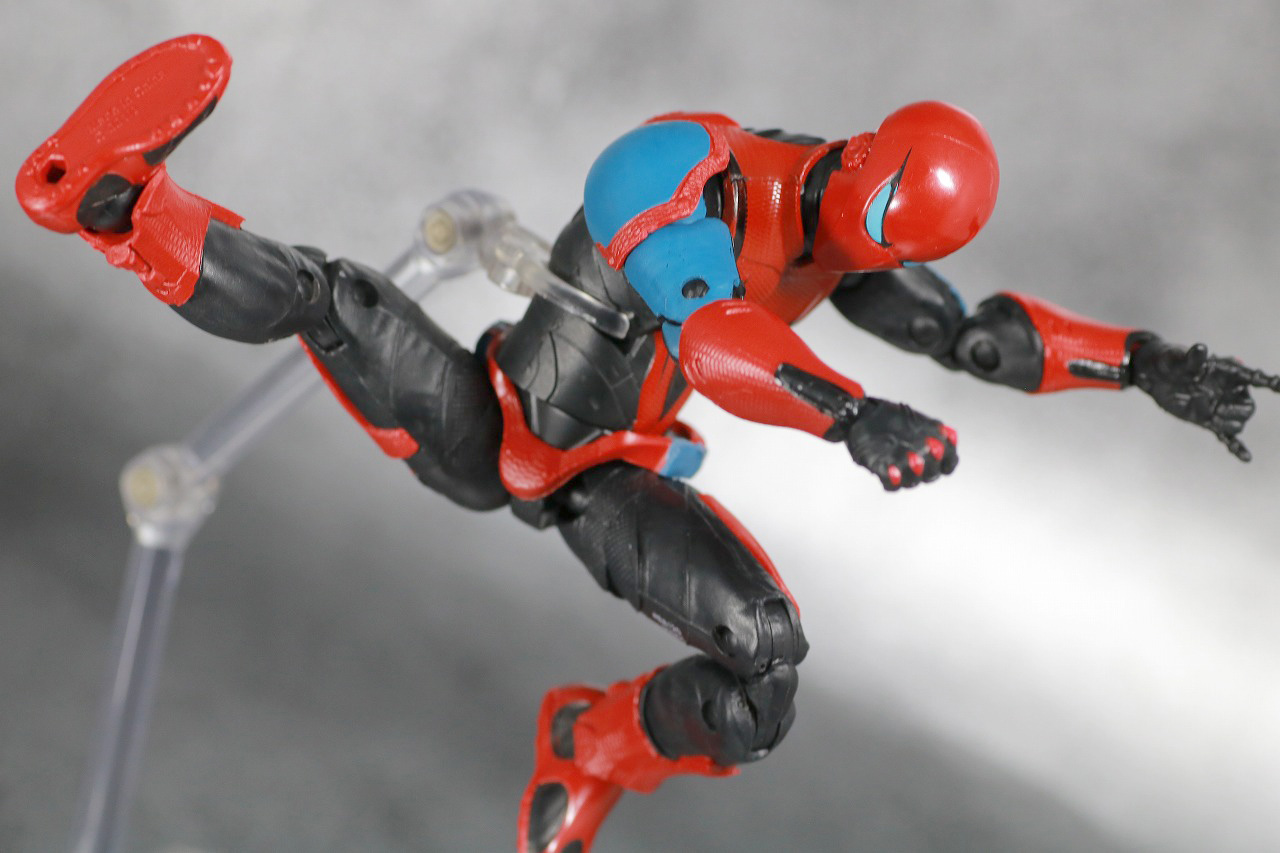 マーベルレジェンド　スパイダー・アーマー　MK Ⅲ　レビュー　アクション