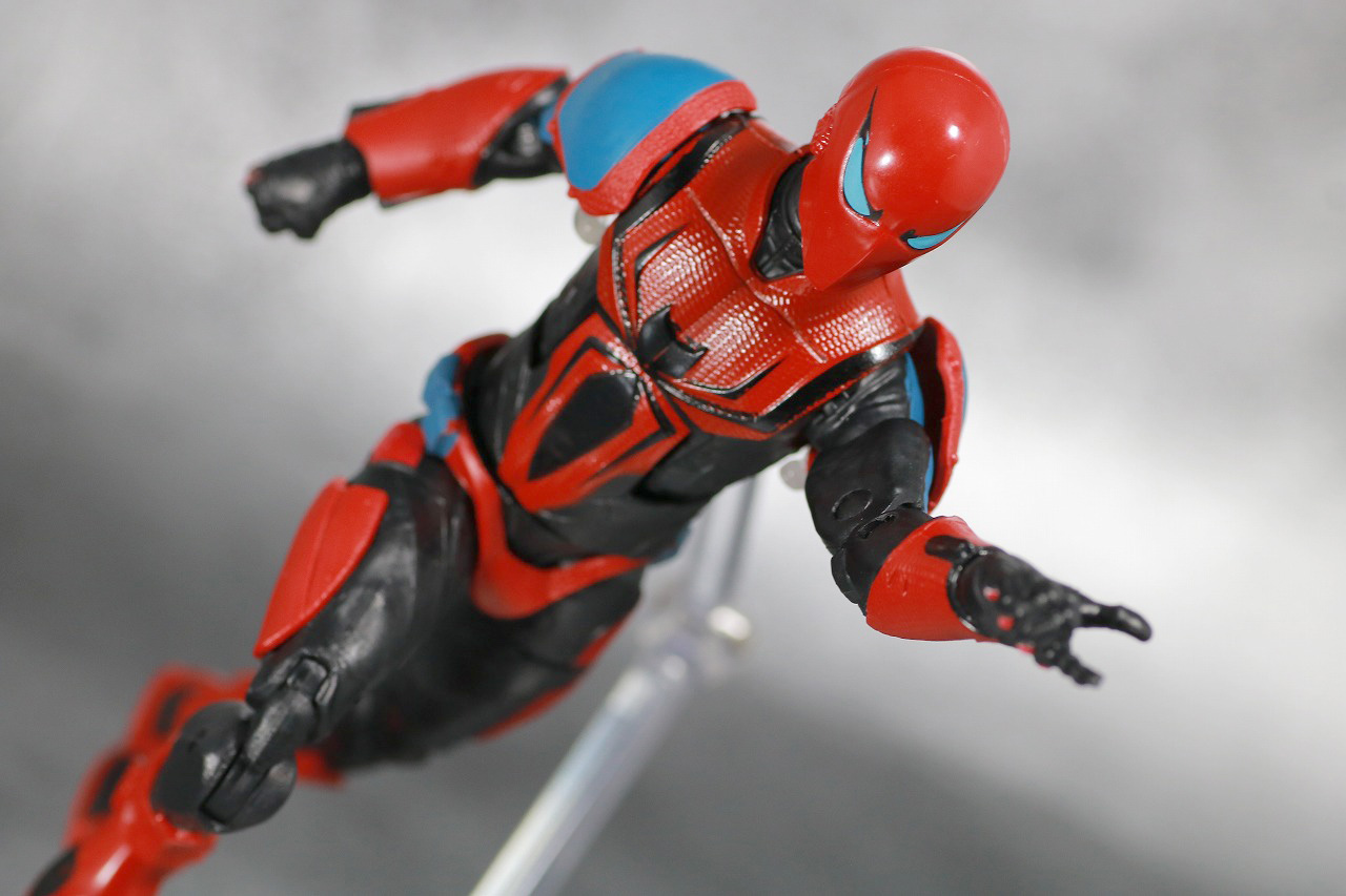 マーベルレジェンド　スパイダー・アーマー　MK Ⅲ　レビュー　アクション