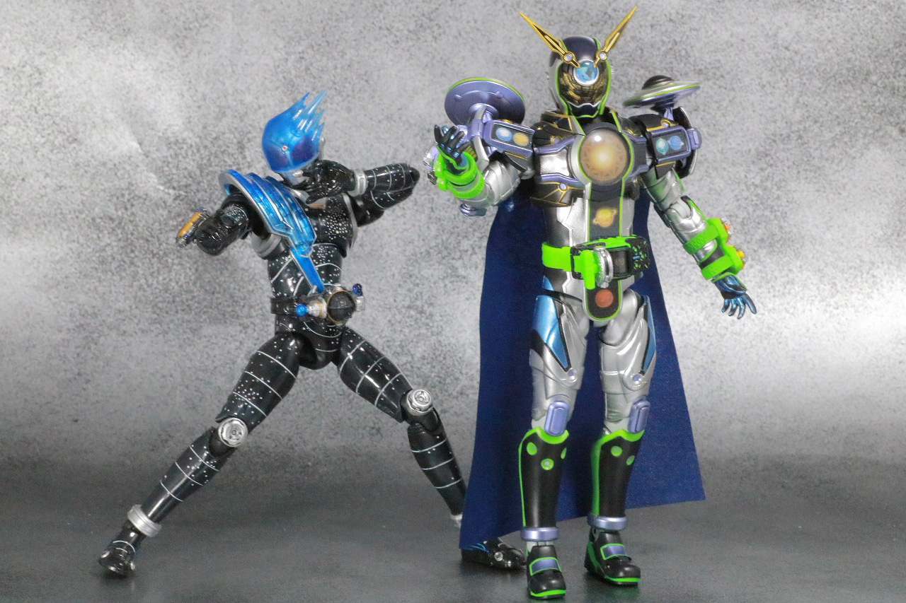 S.H.フィギュアーツ　仮面ライダーウォズギンガ　ファイナリー　宇宙最強セット　レビュー　アクション　仮面ライダーメテオ