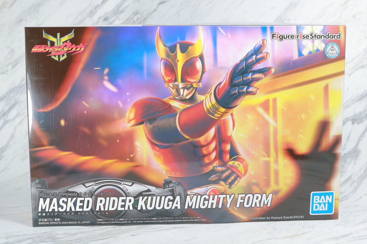 Figure-rise Standard　仮面ライダークウガ　マイティフォーム　レビュー　パッケージ