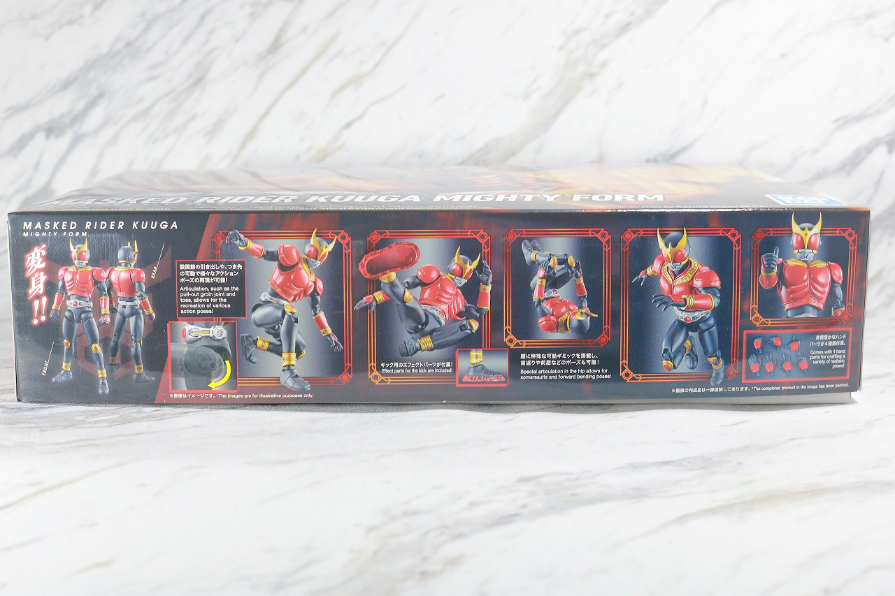 Figure-rise Standard　仮面ライダークウガ　マイティフォーム　レビュー　パッケージ