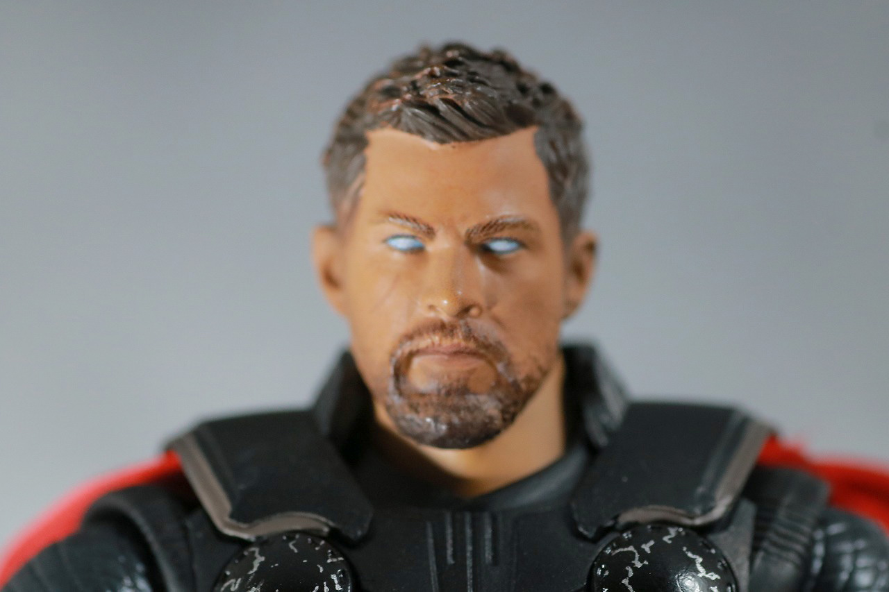 MAFEX　ソー　アベンジャーズ／インフィニティウォー　レビュー　付属品　覚醒ヘッドパーツ