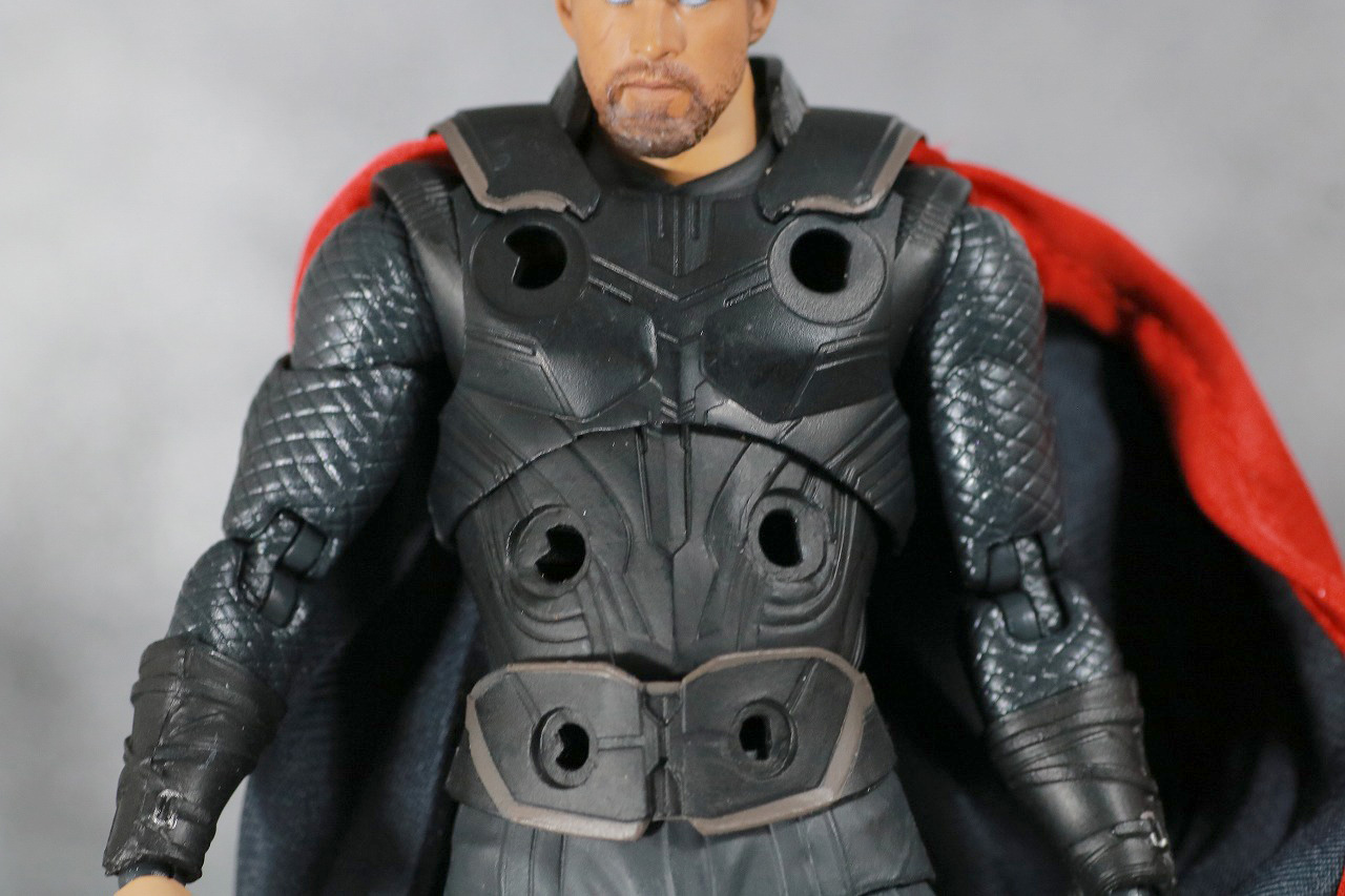 MAFEX　ソー　アベンジャーズ／インフィニティウォー　レビュー　付属品　雷エフェクトパーツ