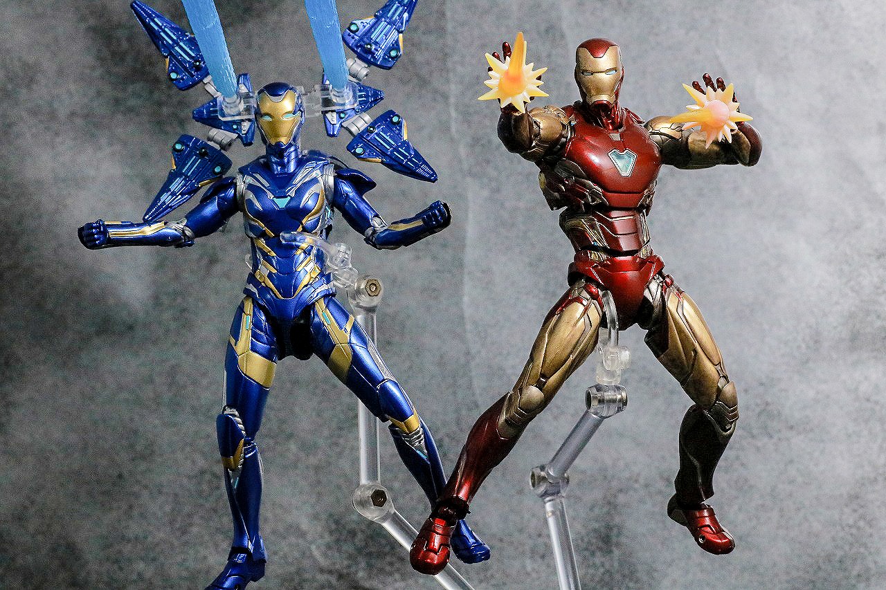 S.H.フィギュアーツ　レスキュー・アーマー　アベンジャーズ／エンドゲーム　レビュー　アクション　アイアンマン　マーク85