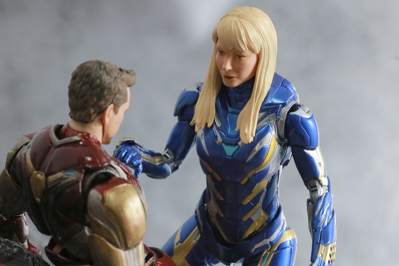 S.H.フィギュアーツ　レスキュー・アーマー　アベンジャーズ／エンドゲーム　レビュー　アクション　ペッパー・ポッツ　アイアンマン　マーク85