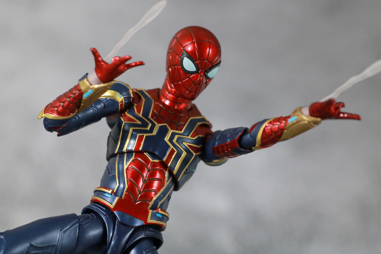 S.H.フィギュアーツ　アイアンスパイダー　FINAL BATTLE EDITION　レビュー　アクション