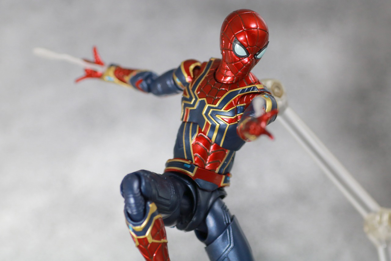 S.H.フィギュアーツ　アイアンスパイダー　FINAL BATTLE EDITION　レビュー　アクション