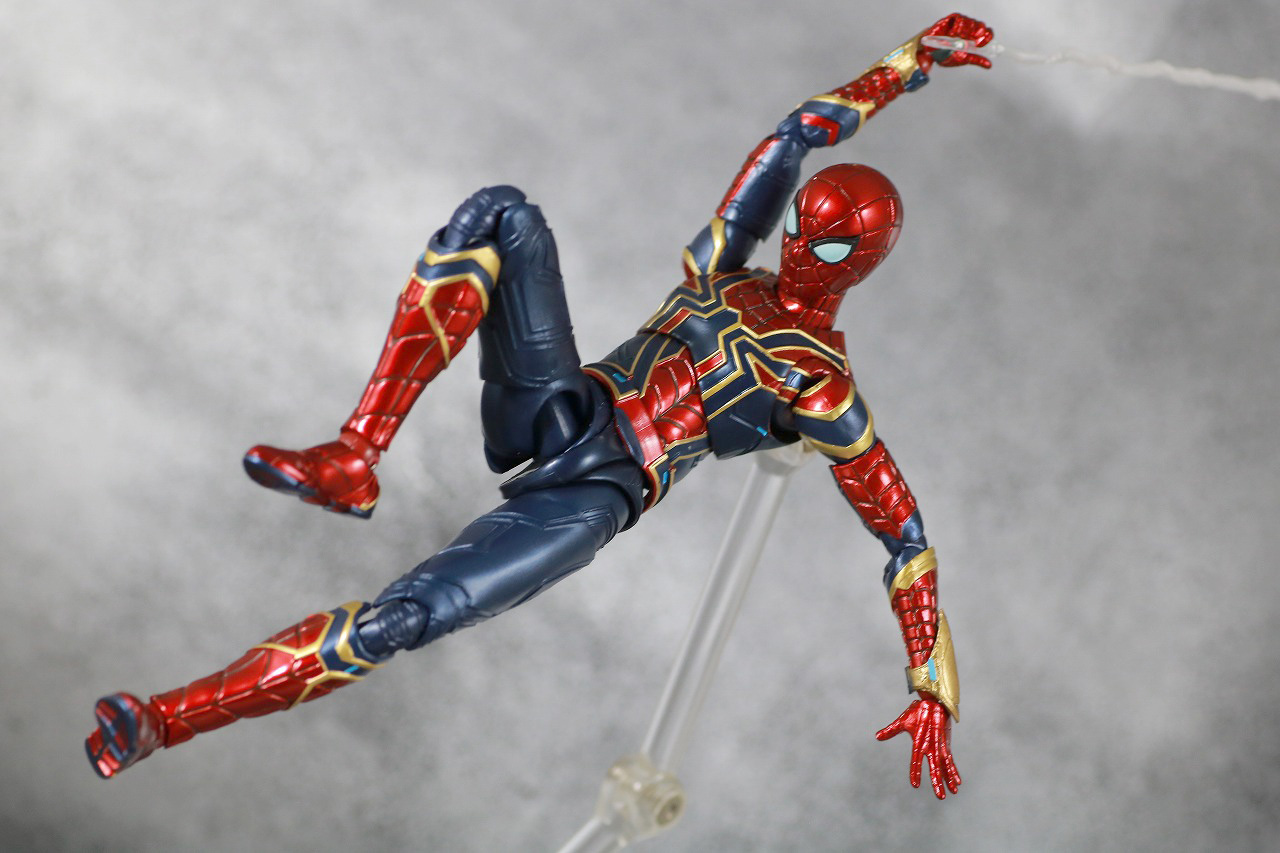 S.H.フィギュアーツ　アイアンスパイダー　FINAL BATTLE EDITION　レビュー　アクション