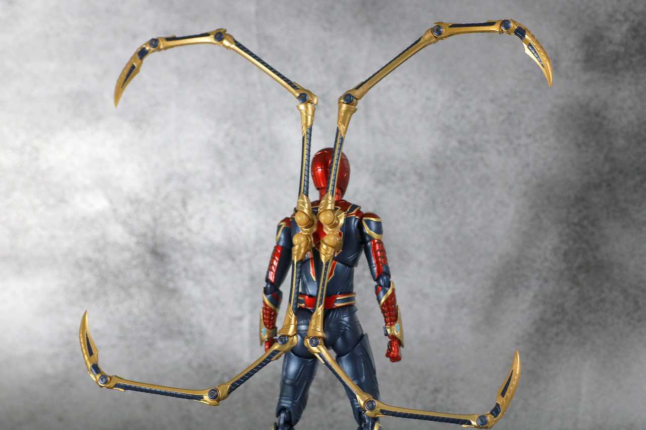 S.H.フィギュアーツ　アイアンスパイダー　FINAL BATTLE EDITION　レビュー　付属品　スパイダー・レッグ　ピンサー