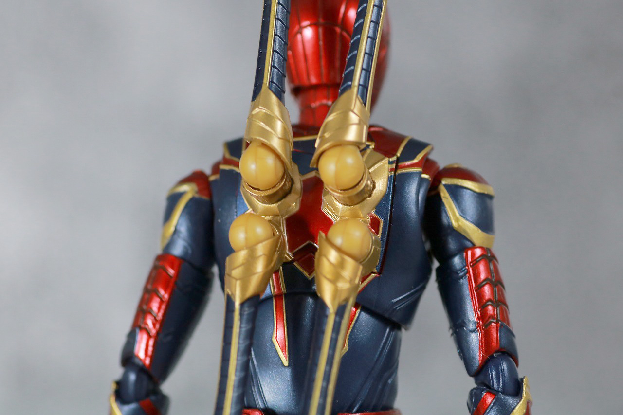 S.H.フィギュアーツ　アイアンスパイダー　FINAL BATTLE EDITION　レビュー　付属品　スパイダー・レッグ　ピンサー