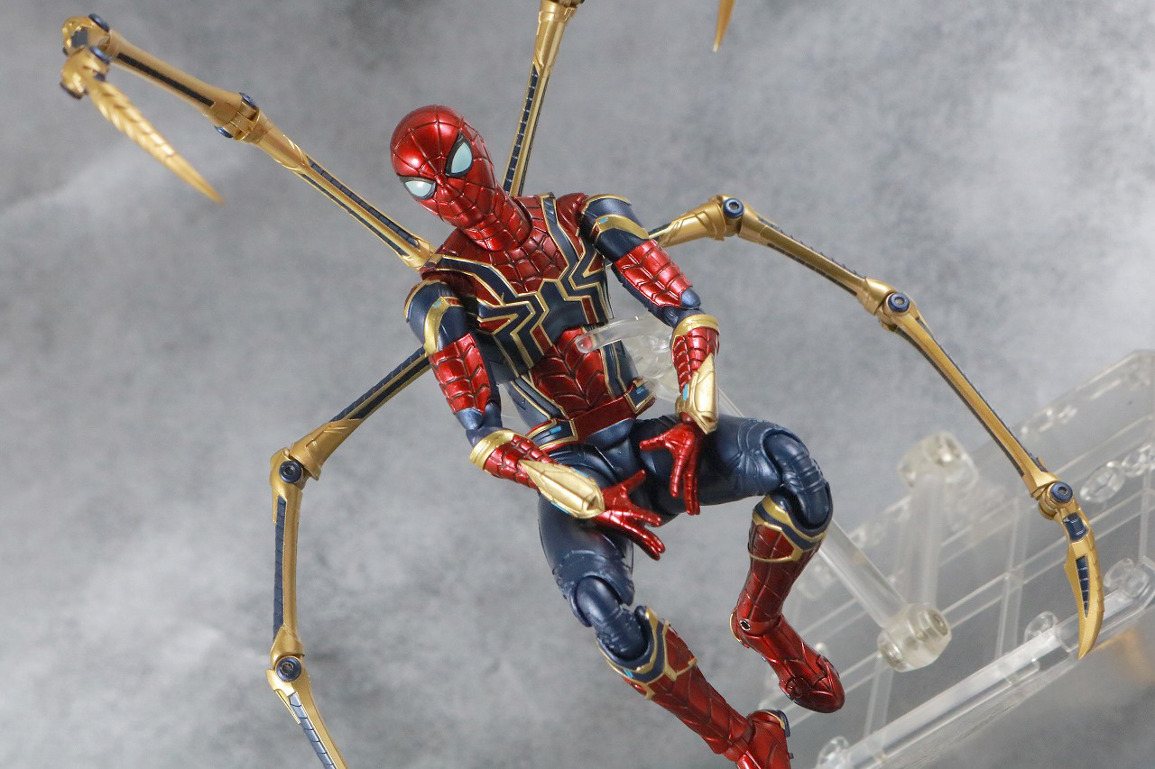 S.H.フィギュアーツ　アイアンスパイダー　FINAL BATTLE EDITION　レビュー　アクション