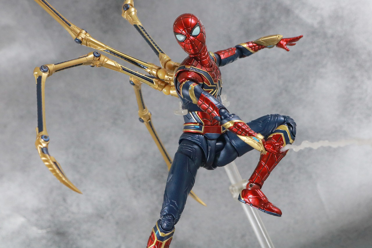 S.H.フィギュアーツ　アイアンスパイダー　FINAL BATTLE EDITION　レビュー　アクション