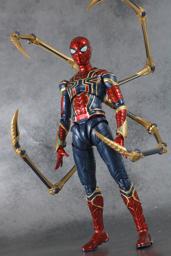 S.H.フィギュアーツ　アイアンスパイダー　FINAL BATTLE EDITION　レビュー　アクション