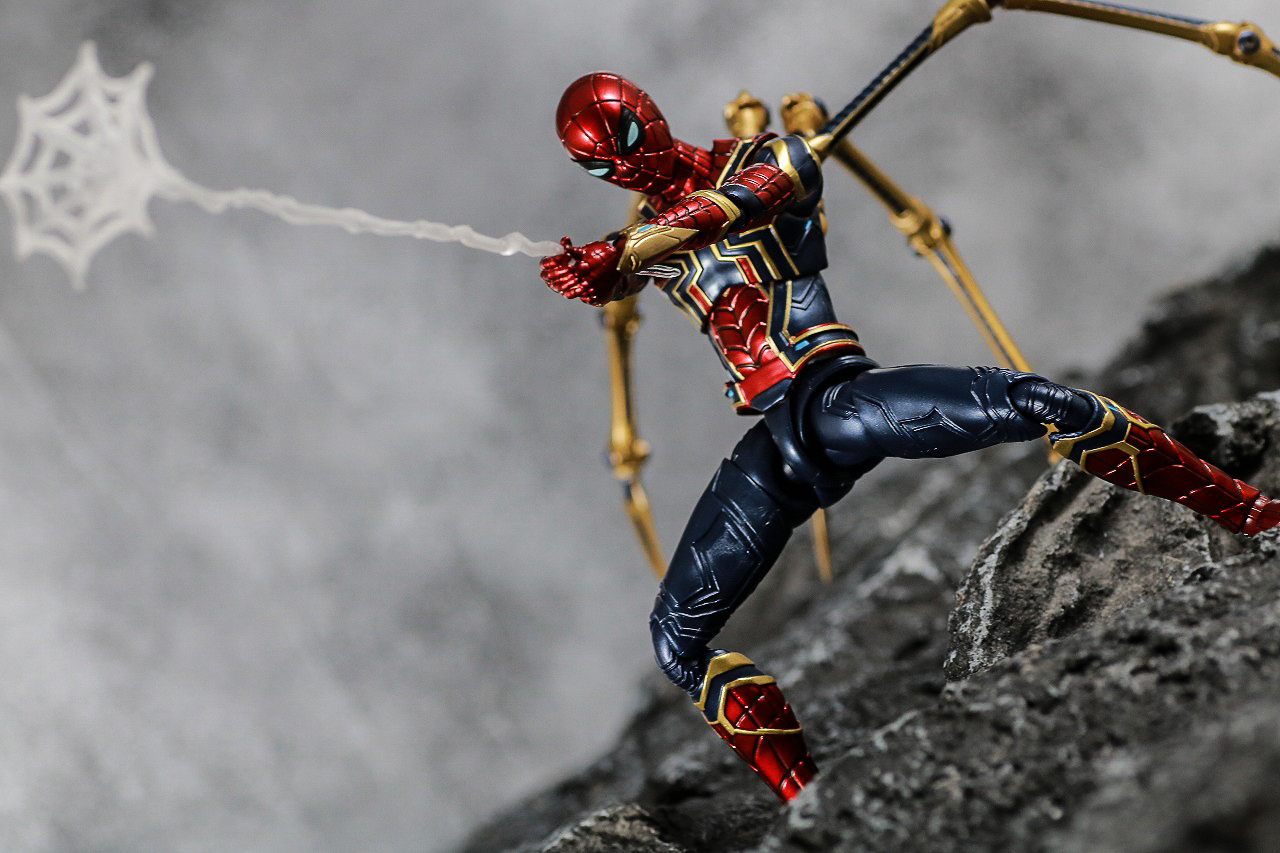 S.H.フィギュアーツ　アイアンスパイダー　FINAL BATTLE EDITION　レビュー　アクション