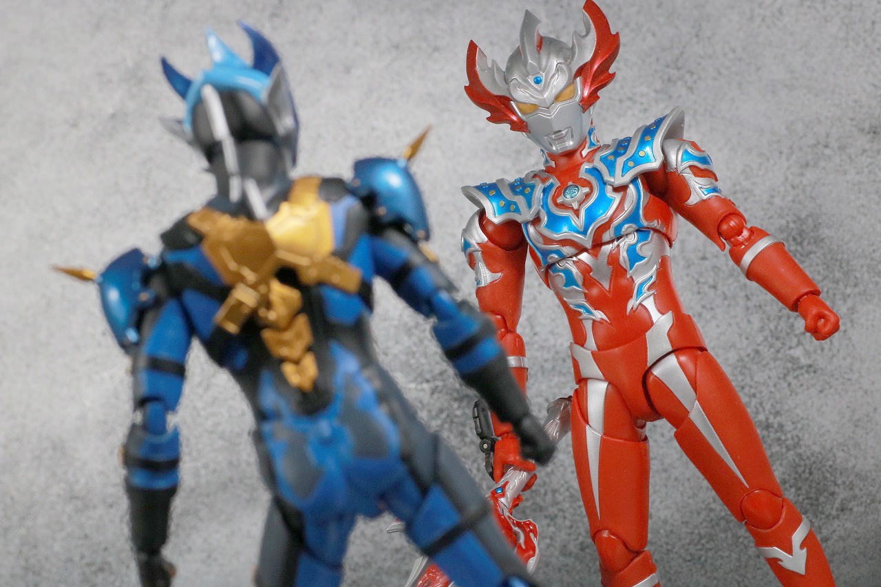 S.H.フィギュアーツ　ウルトラマントレギア　レビュー　アクション　ウルトラマンタイガ　トライストリウム